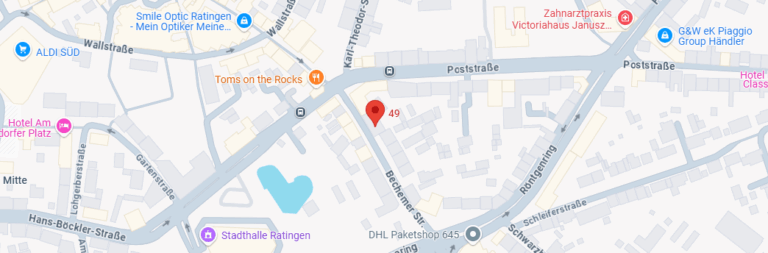 Karte Anfahrt zu Zahnkosmetik Albrecht